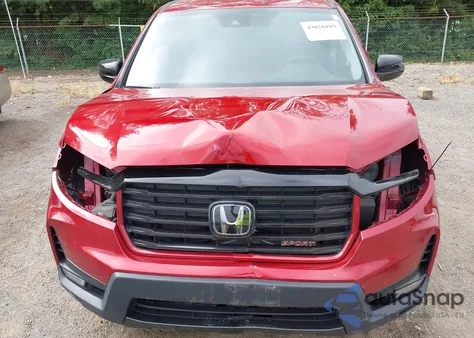 2021 Honda Ridgeline Awd Sport from USA, damaged, VIN 5FPYK3F17MB011235